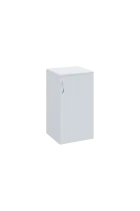 N 2 - 4D kancelářská skříň, 1-dveřová, pravá, 750x400x400, bílá